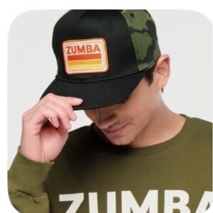 Zumba Explore Snapback Hat in Olive Expedition (one size)